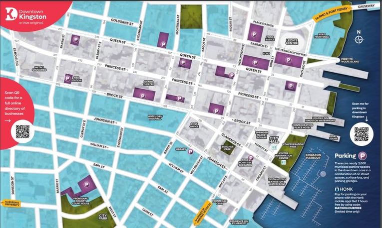 Downtown Kingston Boundary map-2023